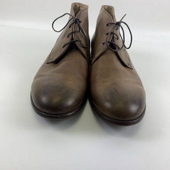 BOGO ECCO Calverton Chukka Boot Brown Soft Leather Ankle Lace Up Mens 45 11-11.5 main image 7
